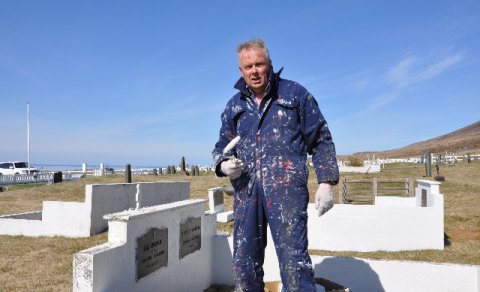 Vorið er tími viðhalds á Skagaströnd