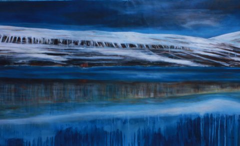 Listamaðurinn Nadage ber lof á Skagaströnd