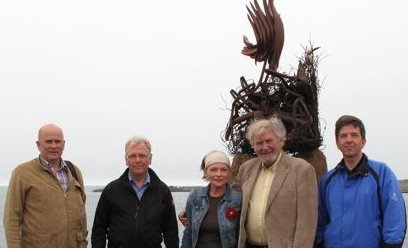 Listaverkið Laupur og álagasteinninn