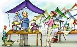 Flóamarkaður í Djásnum og dúlleríum á laugardaginn