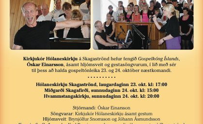 Gospeltónleikar á morgun og sunnudag