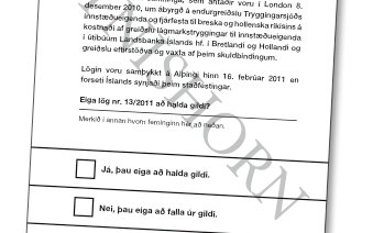 Kosið á laugardaginn frá 10 til 21