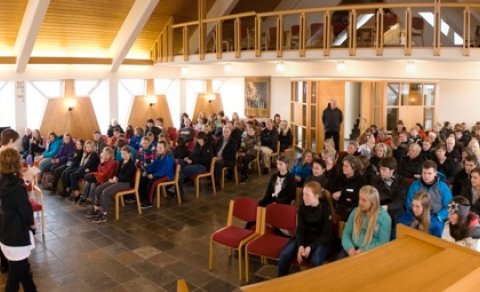 Háskólalestin á fullu gasi á Skagaströnd