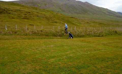 Mæðginin Dagný og Sverrir meistarar í golfi