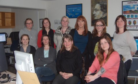 Vinnustofa um notkun upplýsingatækni í kennslu.