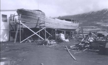 Húni II í smíðum