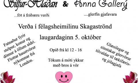 Fatamarkaður á laugardag 5. október