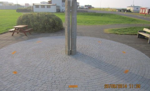 Vígsla listaverksins Sólúrs