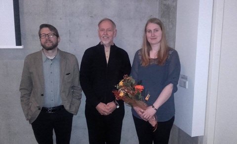 Dr. Magnús Örn Stefánsson, Dr. Jakob K. Kristjánsson og Heiðrún Eiríksdóttir