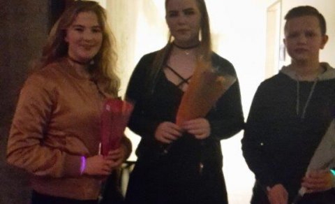 Fulltrúar Félagsmiðstöðvarinnar Undirheima standa sig vel