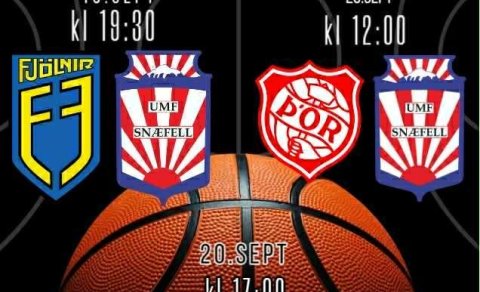 Meistaraflokkur karla í körfubolta spilar æfingaleiki á Skagaströnd