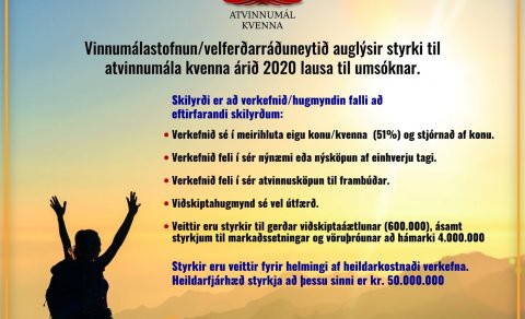 Styrkir til atvinnumála kvenna