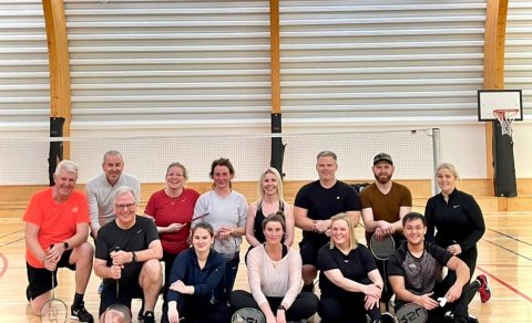 Badminton í íþróttahúsi Skagastrandar
