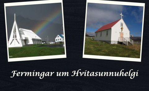 Fermingar um Hvítasunnuhelgi