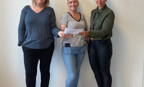 Hér sjást Þórdís Hauksdóttir fræðslustjóri, Ester Ingvarsdóttir sálfræðingur og Sara Lind Kristjánsd…