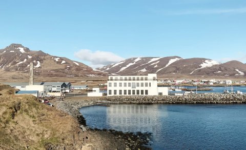 Frumdrög að útliti Herring Hotel unnin af ESJA Architecture
