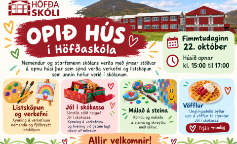 Opið hús í Höfðaskóla
