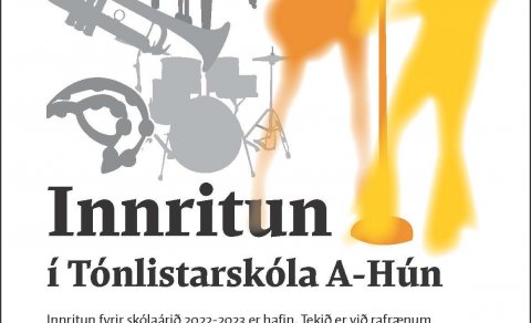 Innritun í Tónlistarskóla A-Hún