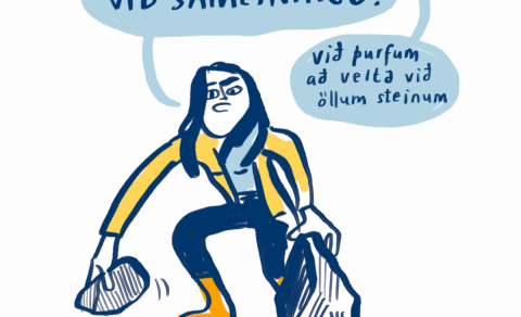 ÍBÚAFUNDUR 18. MAÍ Á SKAGASTRÖND - SAMEININGARTILLAGA KYNNT