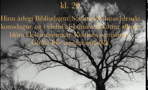 Hólaneskirkja - kvöldmessa sunnudag 23. febrúar kl. 20