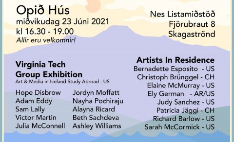 Nes Listamiðstöð - Opið hús