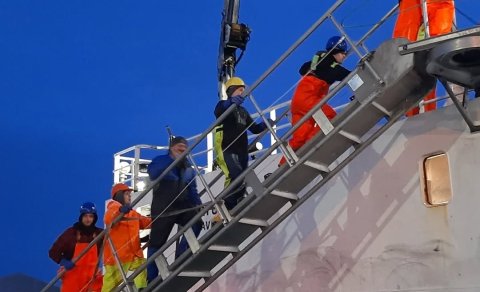 Mynd: Baldur Magnússon hafnarvörður