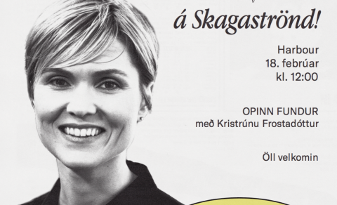 Samræða um framtíðina - Kristrún Frostadóttir á Skagaströnd