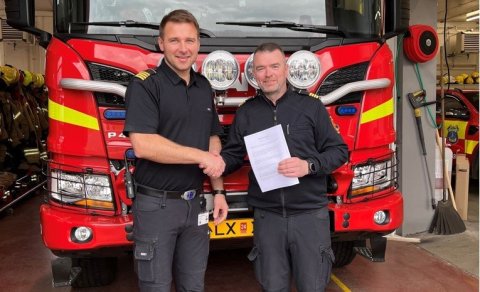 Slökkvilið Skagastrandar gerir samning um gagnkvæma aðstoða við Brunavarnir Skagafjarðar