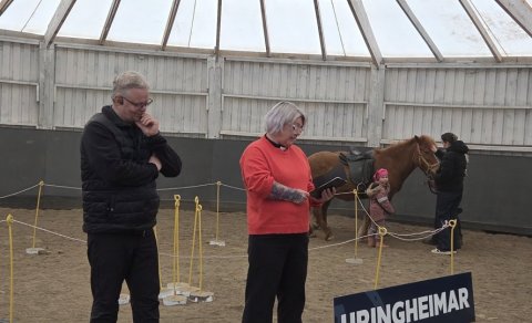 Hringgerði vígt hjá Hestamannafélaginu Snarfara
