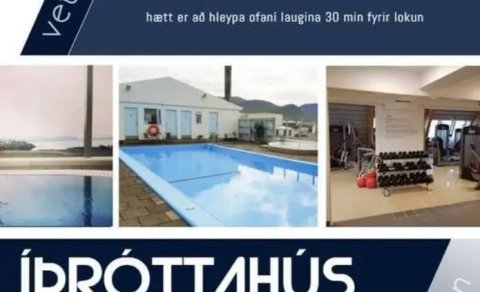 Vetraropnun í íþróttahúsi og sundlaug