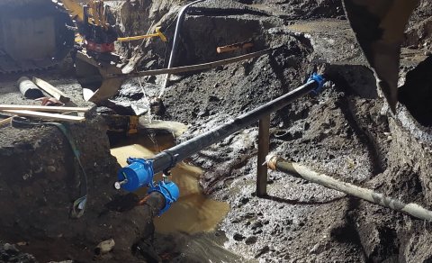 Vatnið er komið á!