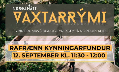 Kynningarfundur Vaxtarrýmis