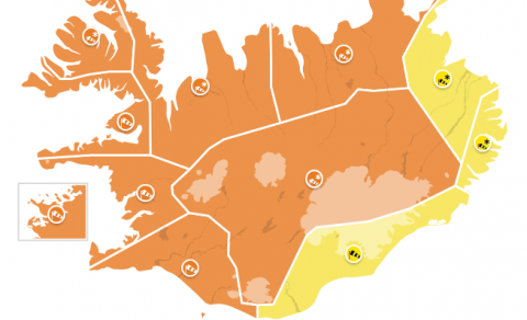 Ofsaveður framundan - uppfært